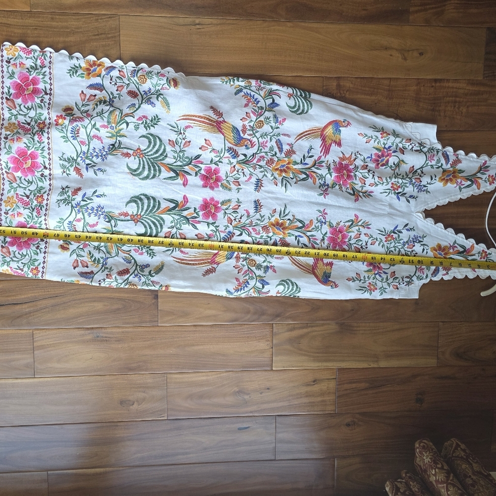 Farm Rio Floral White Dress - Picture 9 of 10